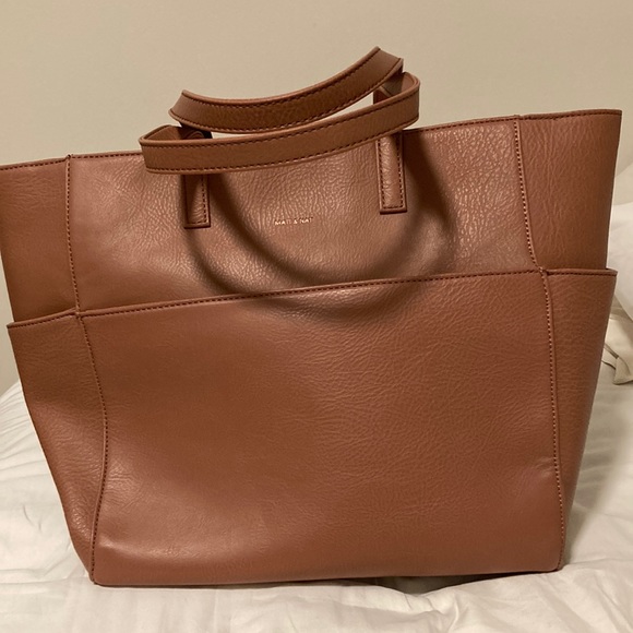 Matt and Nat Large Tote in Clay - Picture 2 of 6